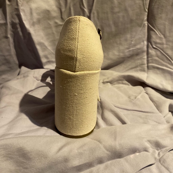 Wide heeled high heels, easy to walk in, with a bow by a.n.a - Picture 2 of 4